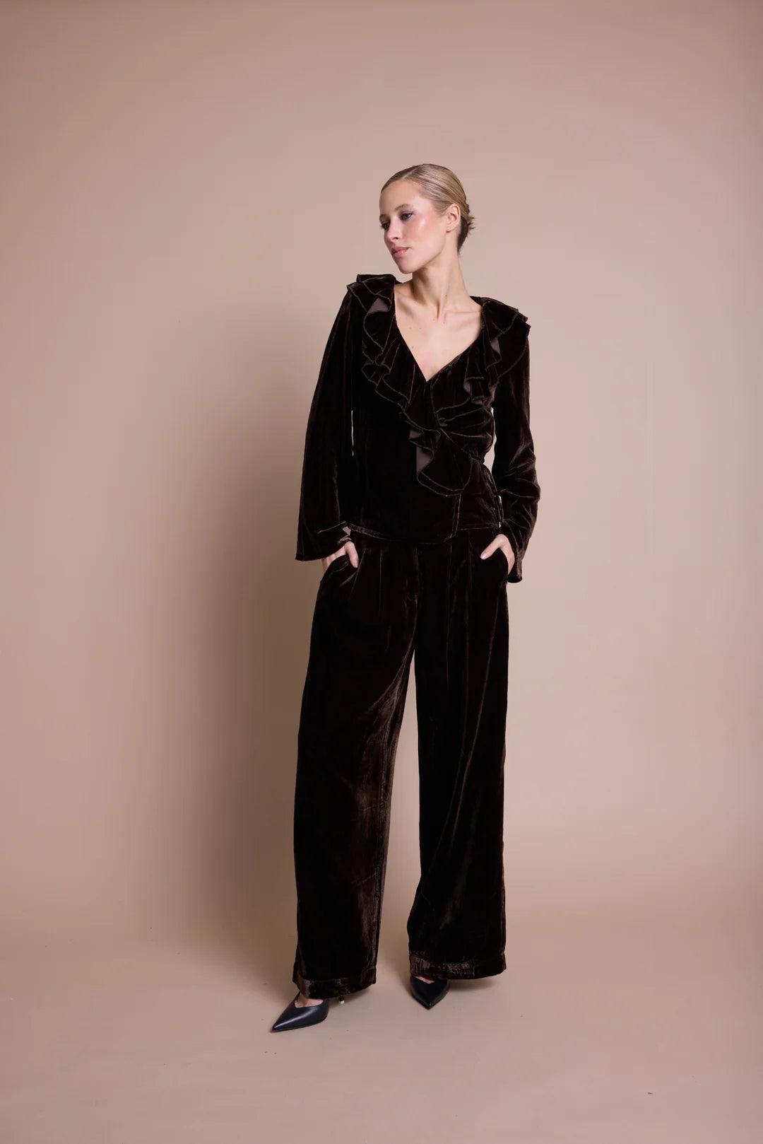 URSULA VELVET Bukse