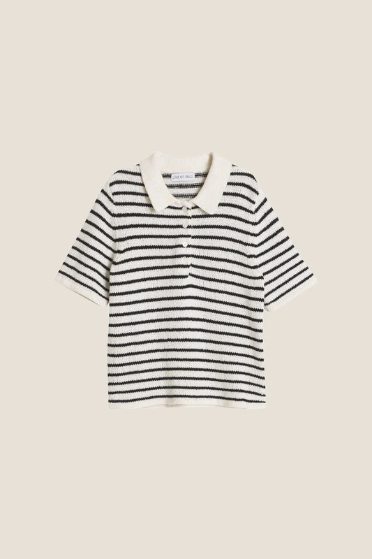 Yasmin Strikket T-skjorte