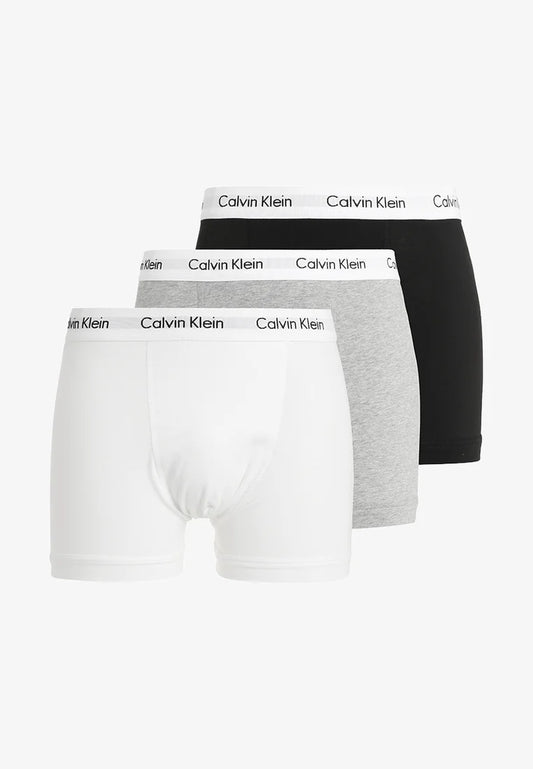 3-pack Icon Cotton Stretch - Sort/Hvit/Grå