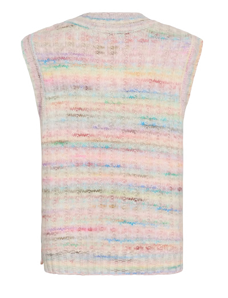 CUbilo Knit Vest - Pink Multi