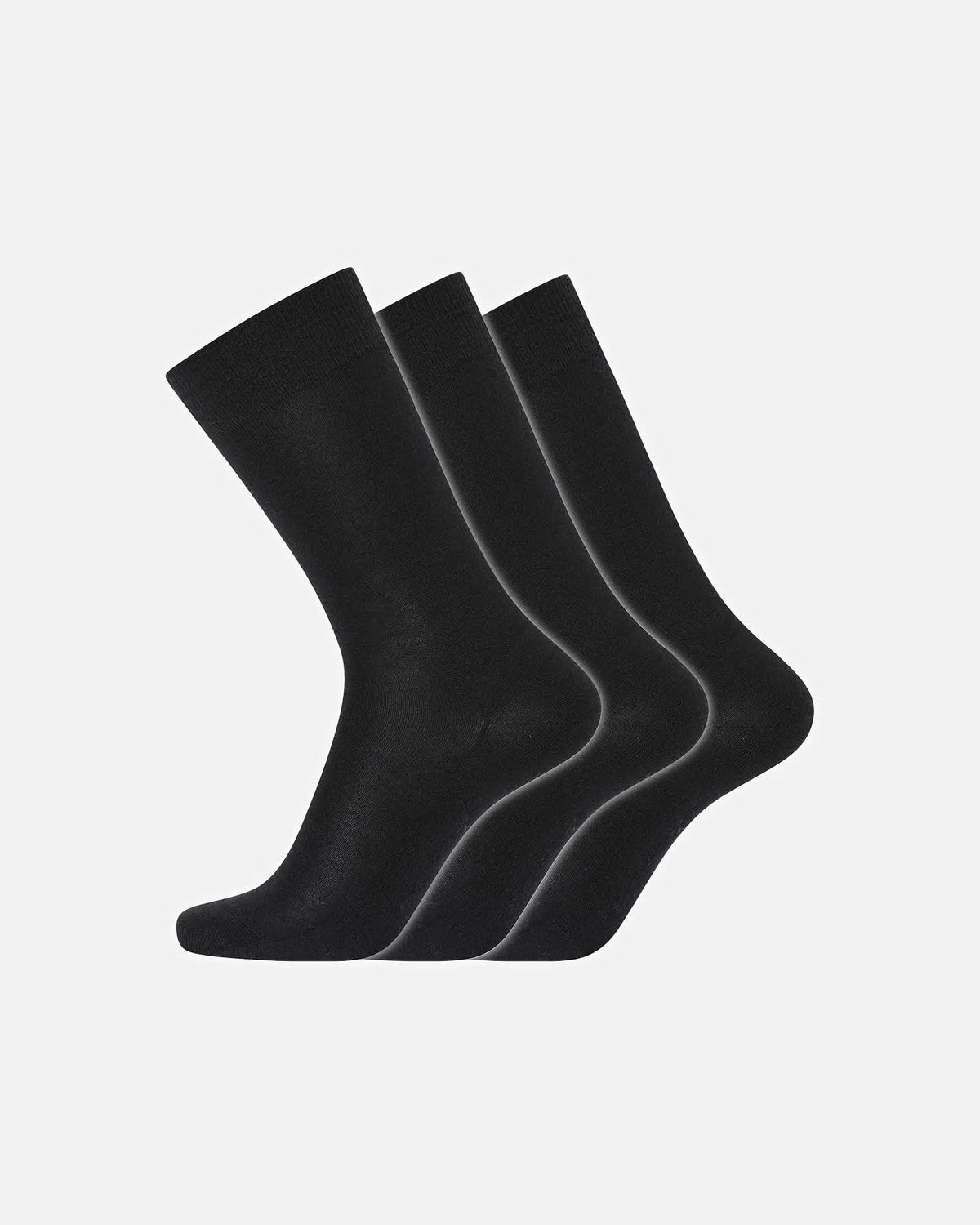 Økologisk ull 3-pack - sort