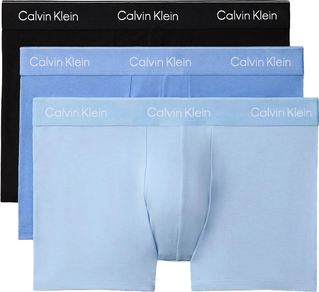 3-pack Icon Cotton Stretch - Blue
