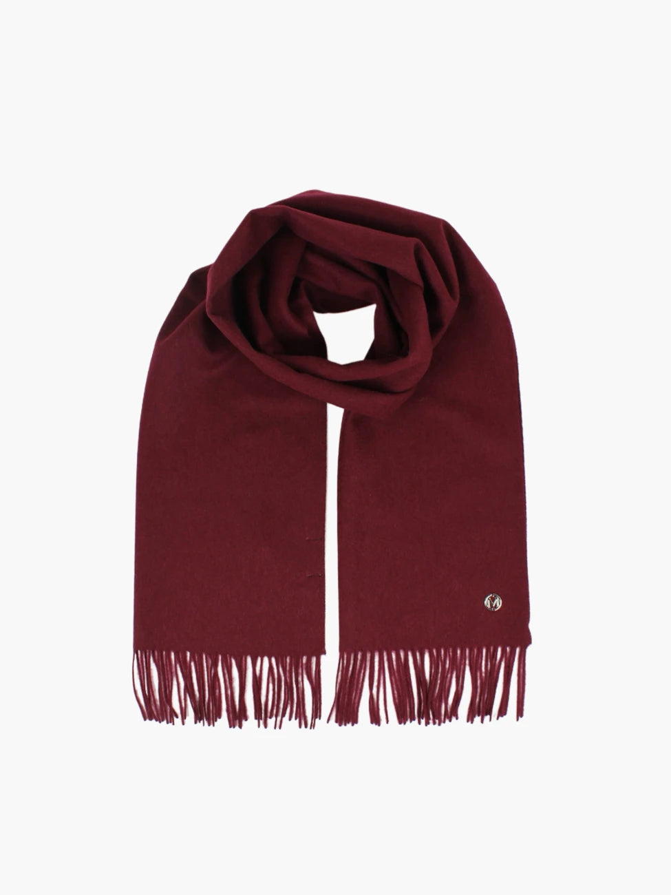 Lammeullskjerf - burgunder